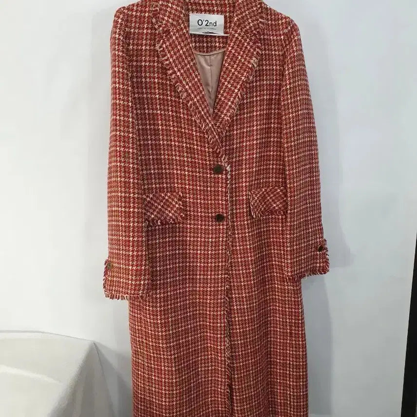 [BUNJANG] Ozseconde Checked Coat / 오즈세컨 체크 코트 0