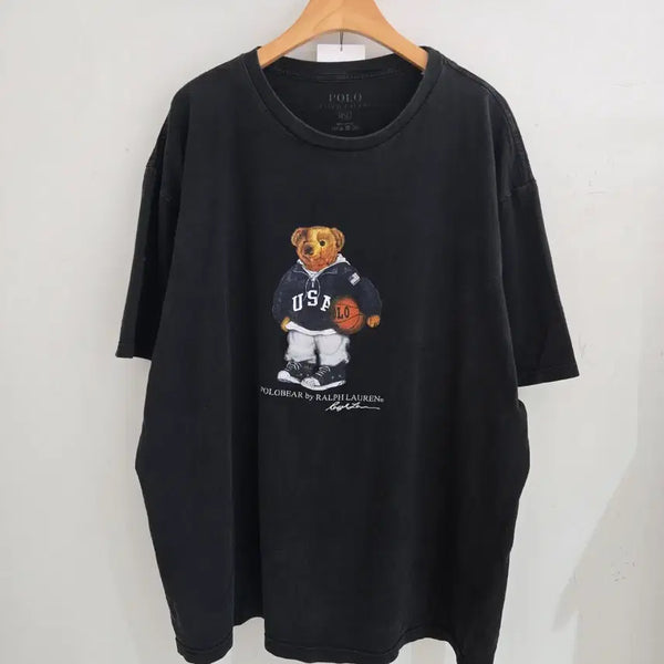 [BUNJANG] Polo Ralph Lauren Bear Cotton T-Shirt / 폴로 랄프 로렌 베어 반팔 티셔츠