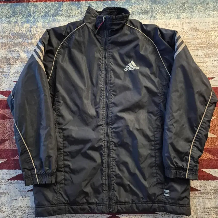 [BUNJANG] Adidas Originals 90s Old School Windbreaker Jacket L (100) / 아디다스 오리지널 로고 90s 올스드쿨 바람막이 자켓 L(100)