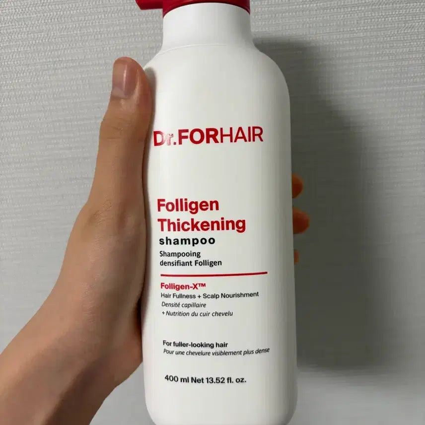 [BUNJANG] Dr. For Hair Foligen Thickening Shampoo 400ml / 닥터포헤어 폴리젠 씨크닝 샴푸 400