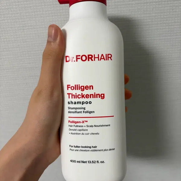 [BUNJANG] Dr. For Hair Foligen Thickening Shampoo 400ml / 닥터포헤어 폴리젠 씨크닝 샴푸 400