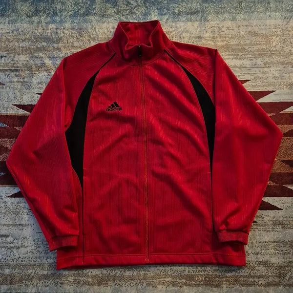 [BUNJANG] Adidas Colorblock Track Top Jersey L (100) / 아디다스 올드스쿨 배색 트랙탑 져지 L(100)
