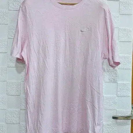 [BUNJANG] Nike Short Sleeve T-Shirt Pink L / (R)나이키 반팔티 핑크 L