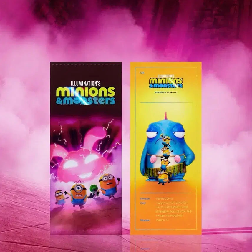 [BUNJANG] Minions & Monsters TTT Badge / 미니언즈앤몬스터즈 TTT