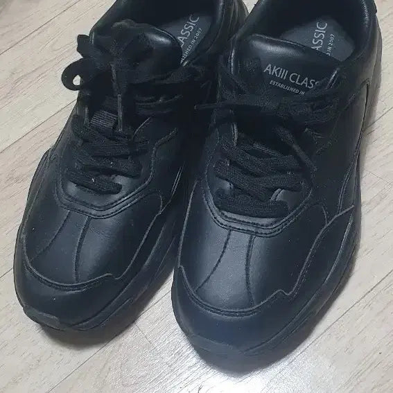[BUNJANG] Aci3 Classic Sneakers Black / 아키3 클래식 운동화