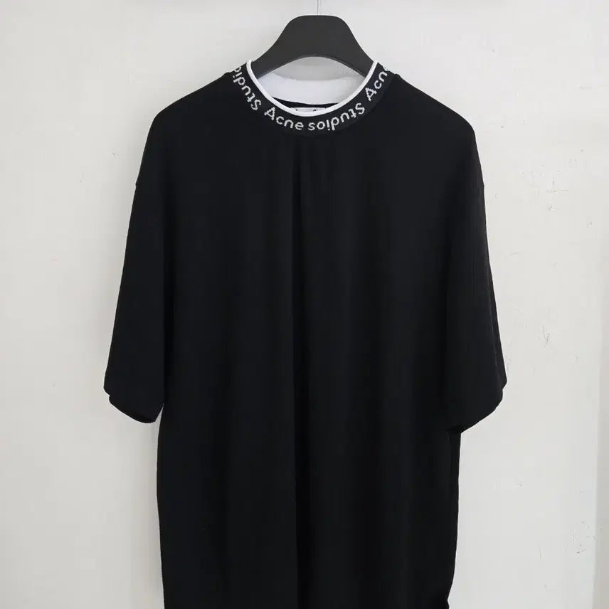 [BUNJANG] Acne Studios Viscose Nylon Elastane Short Sleeve T-Shirt L Black / 아크네스튜디오 반팔 티셔츠
