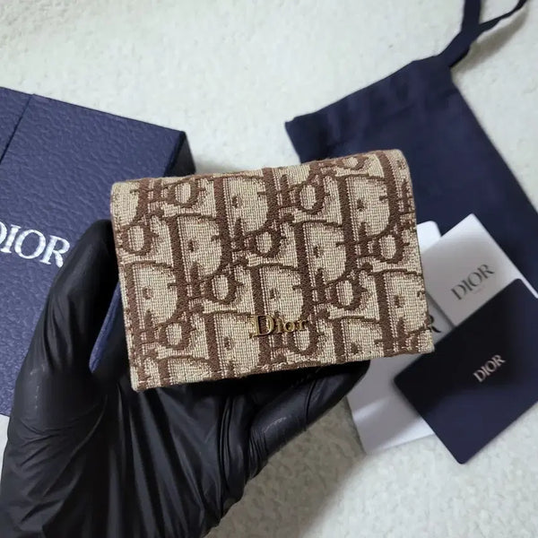 [BUNJANG] Dior Oblique Business Card Holder / [신형/새상품급] 디올 오블리크 비즈니스 카드지갑