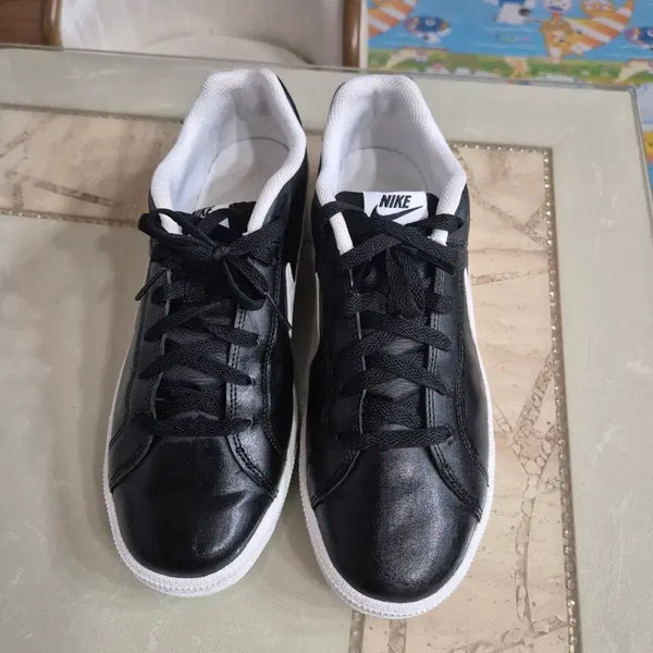 [BUNJANG] Nike Court Legacy Canvas Black / 나이키 코트 레거시 캔버스 블랙 흰색