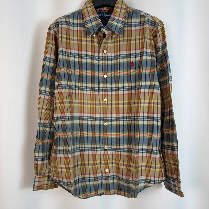 [BUNJANG] Polo Ralph Lauren Checkered Shirt / b987) 폴로랄프로렌 체크 셔츠