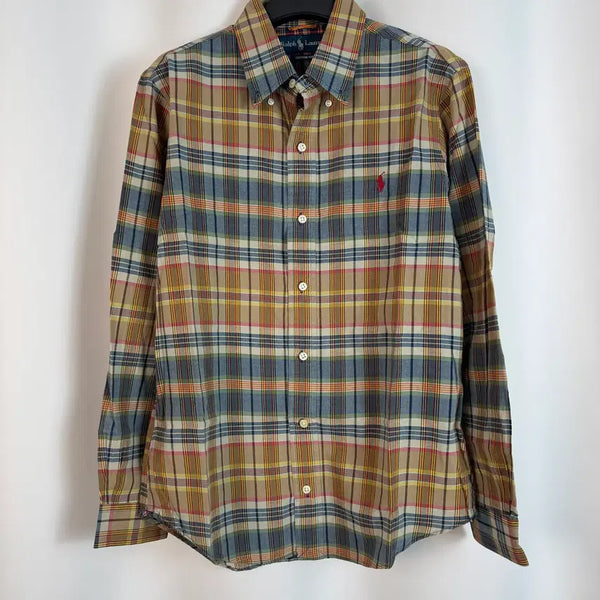 [BUNJANG] Polo Ralph Lauren Checkered Shirt / b987) 폴로랄프로렌 체크 셔츠