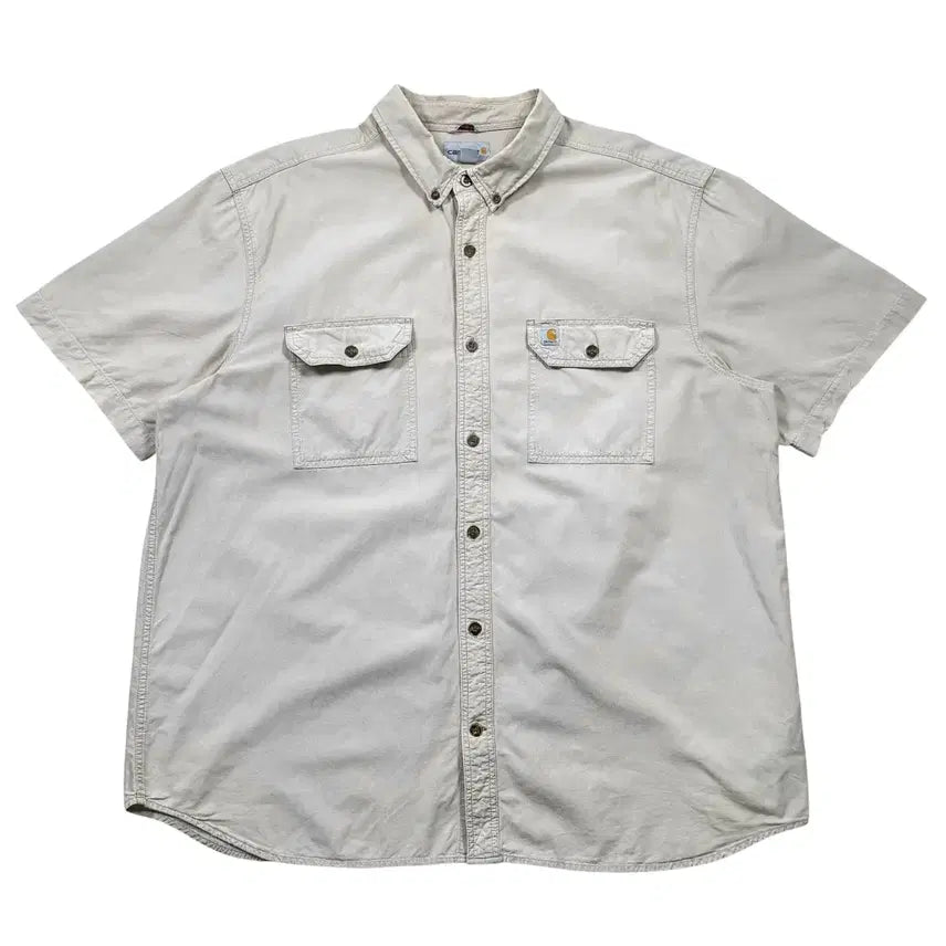 [BUNJANG] Carhartt Pocket Work Short Sleeve Shirt / 칼하트 포켓 워크 반팔 셔츠