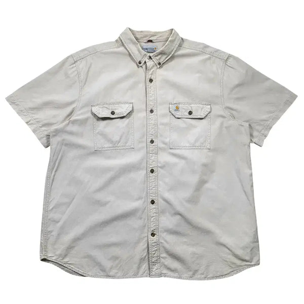 [BUNJANG] Carhartt Pocket Work Short Sleeve Shirt / 칼하트 포켓 워크 반팔 셔츠