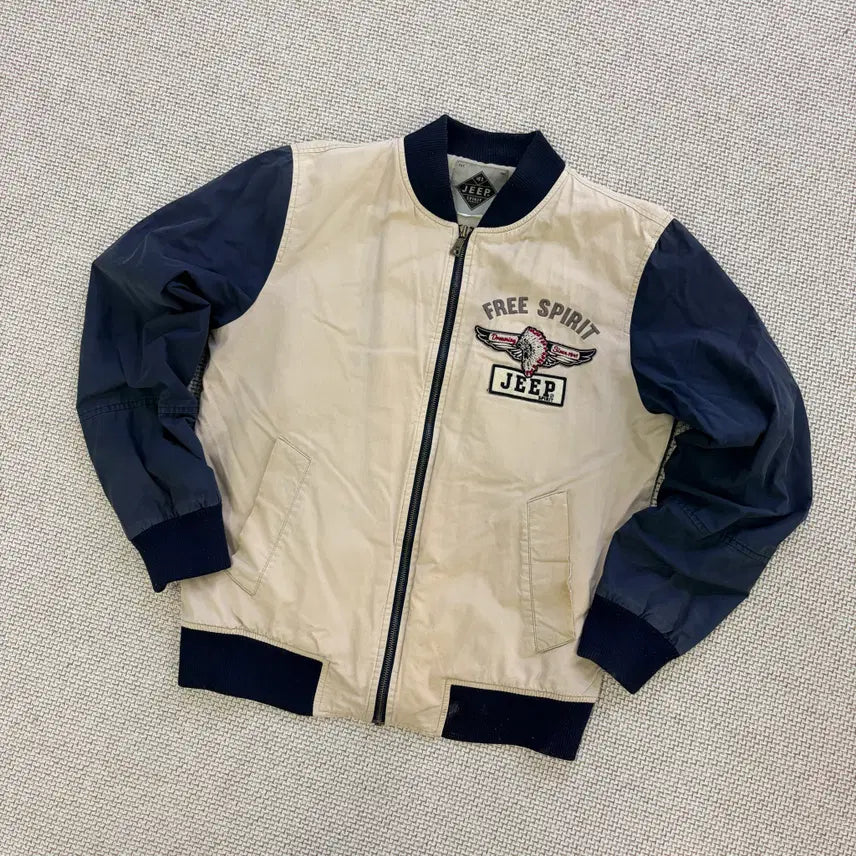 [BUNJANG] Jeep Aviation Jumper Jacket / L(100) 지프 항공점퍼 자켓 0716D2