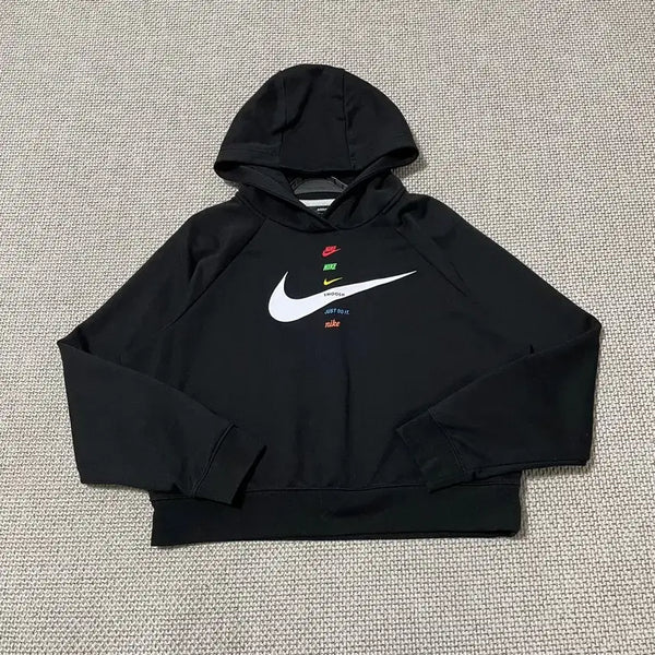 [BUNJANG] Nike Swoosh Crop Women's Hoodie / M 나이키 스우시 크롭 여성 후드티 B.6926