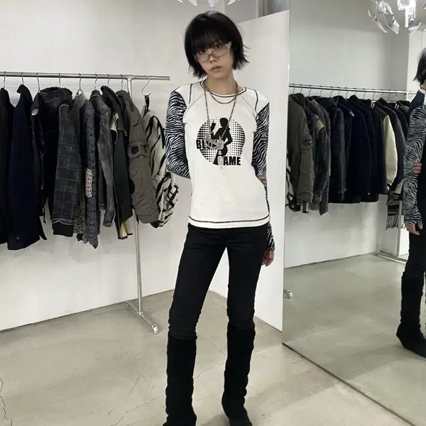 [BUNJANG] Dolce & Gabbana D&G BLOND&GAME 2000s Junior Sleeve Slim Fit Shirt / 돌체앤가바나 D&G BLOND&GAME 슬리브