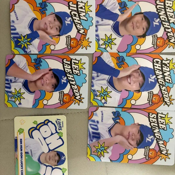 [BUNJANG] Samsung Lions Photocard Bundle / 삼성라이온즈 포토카드 일괄