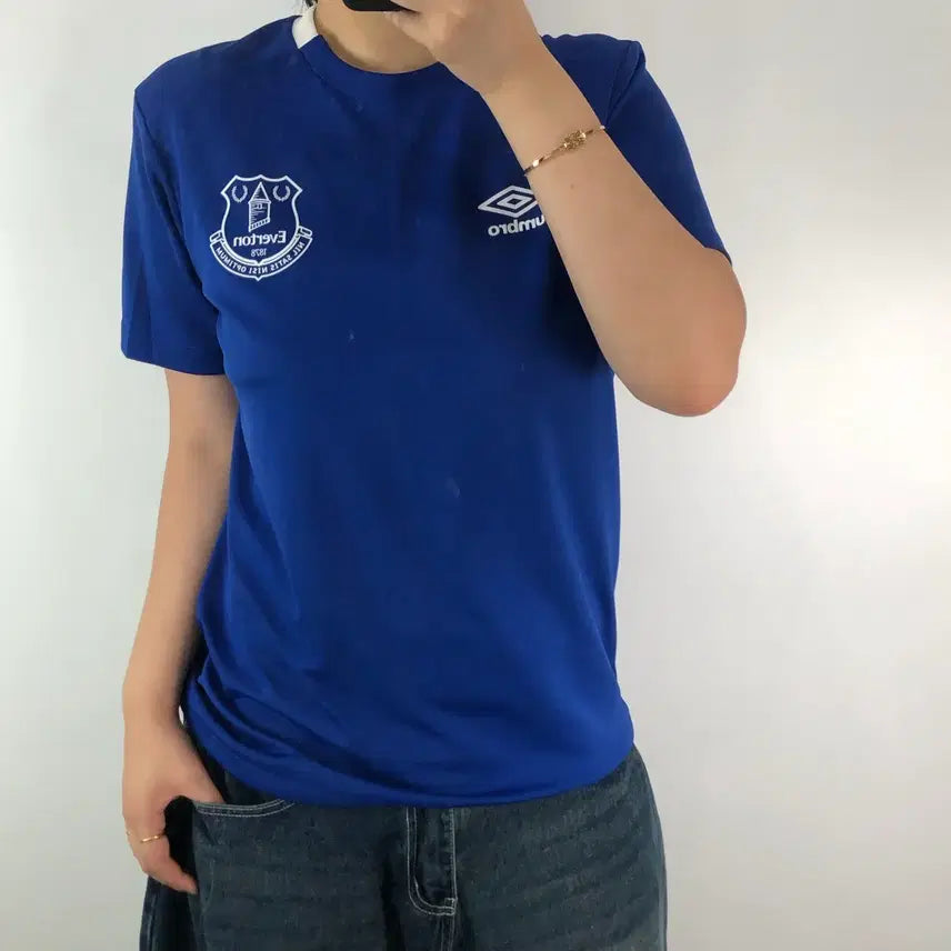 [BUNJANG] Everton Home Uniform Jersey / [L] 에버턴 홈 유니폼