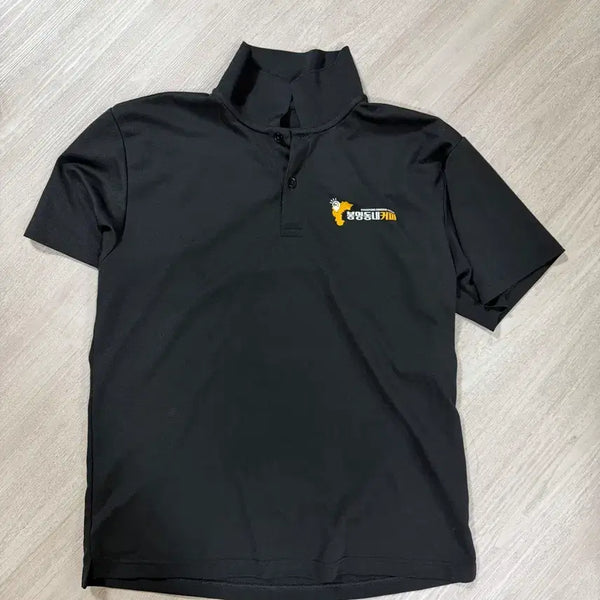 [BUNJANG] Bongmyungdongnae Coffee Uniform T-Shirt Set (LL, Black) / 봉명동내커피 유니폼 LL 3장