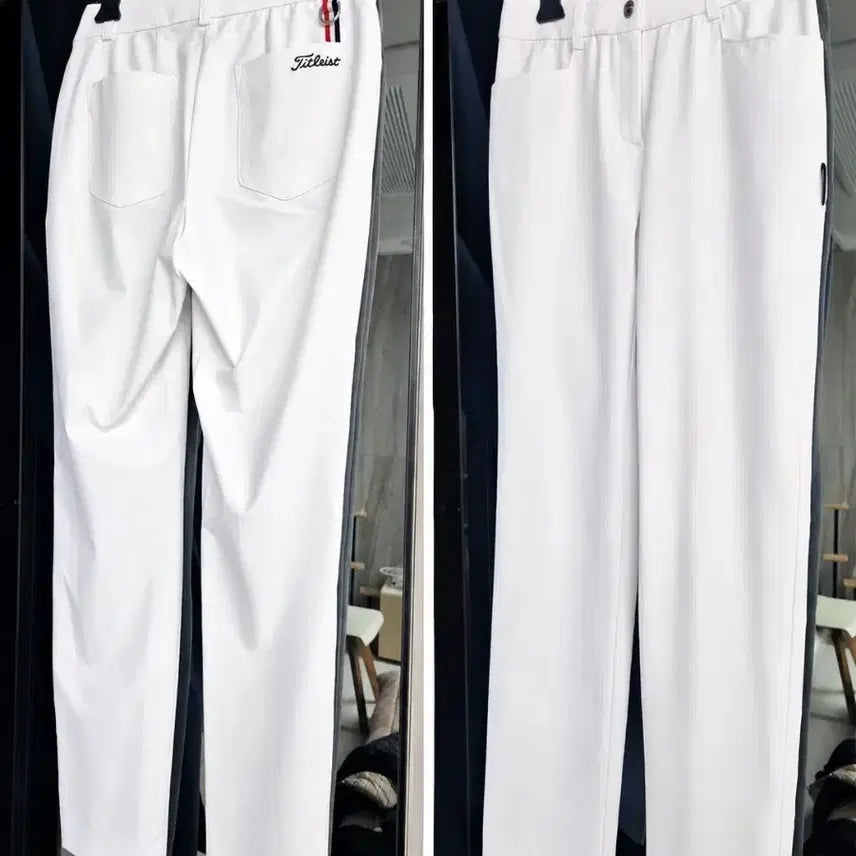 [BUNJANG] Titleist White Golf Pants / 타이틀리스트 골프바지 화이트