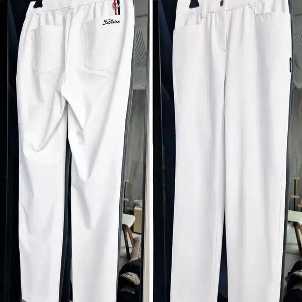 [BUNJANG] Titleist White Golf Pants / 타이틀리스트 골프바지 화이트