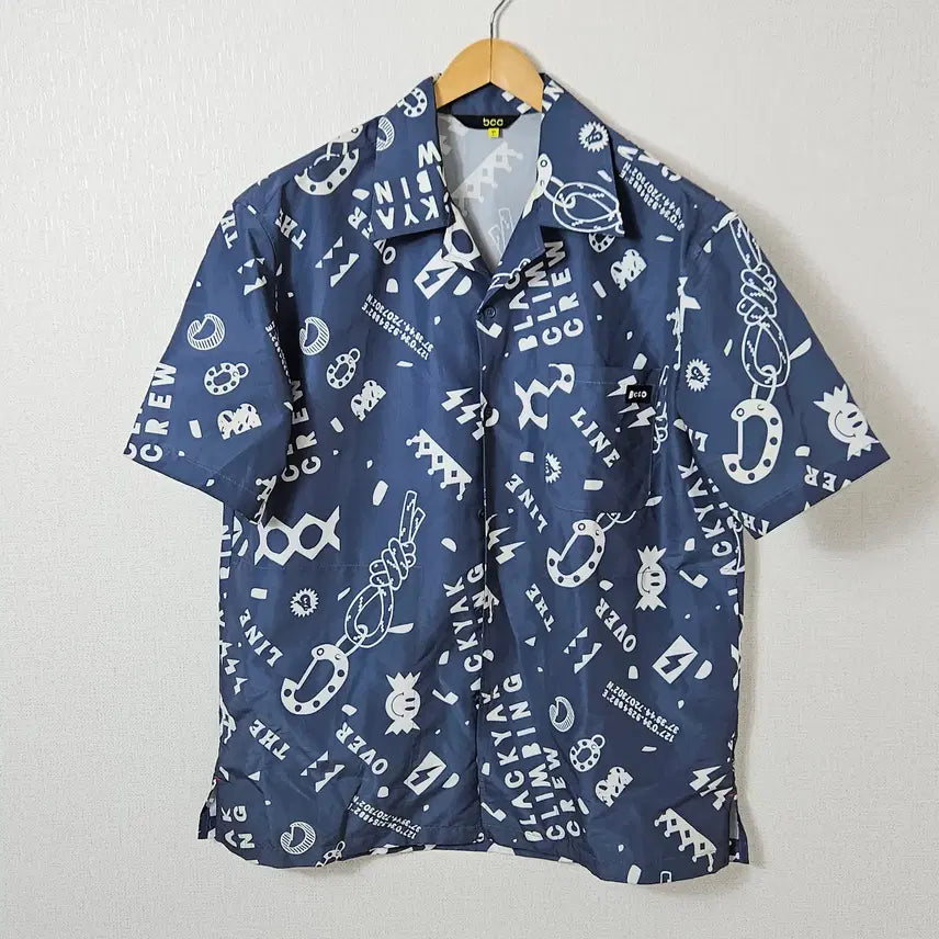 [BUNJANG] Black Yak Poly Half-Sleeve Functional Woven Leisure Fishing Shirt / BCC 블랙야크 폴리 반팔셔츠 기능성 우븐 레저 피싱 올테크 L 100