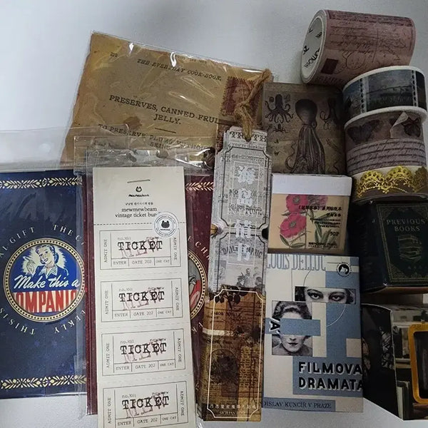 [BUNJANG] Vintage Diary and Journaling Supplies Bundle Set / 빈티지 다이어리, 다꾸템 일괄 판매합니다!