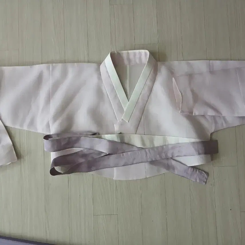 [BUNJANG] Pure Silk Jeogori - Light Pink-Purple / 본견실크 저고리