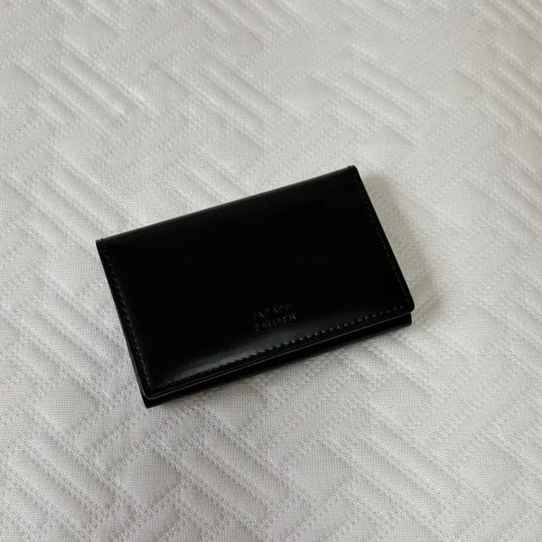 [BUNJANG] Facade Pattern Card Holder Black / 파사드패턴 카드지갑 블랙