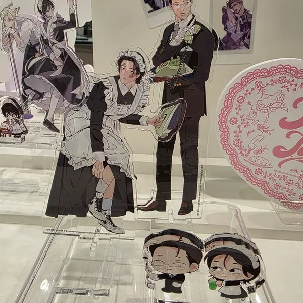 [BUNJANG] Café Lebom Joopyeonghwa Acrylic Salon de Lebom Set / 카페레봄 주의평화 아크릴 살롱 드 르봉 세트