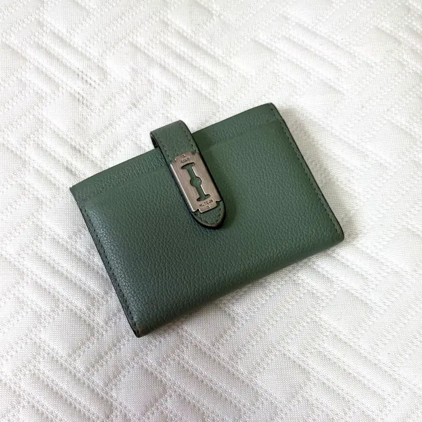 [BUNJANG] Vunque Card Wallet Green / 분크 카드지갑 그린