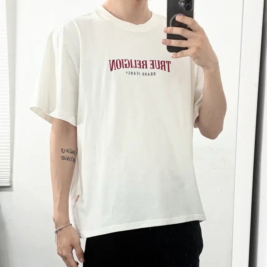 [BUNJANG] True Religion 25SS Short Sleeve T-Shirt XL / 트루릴리전 25SS 반팔 티셔츠