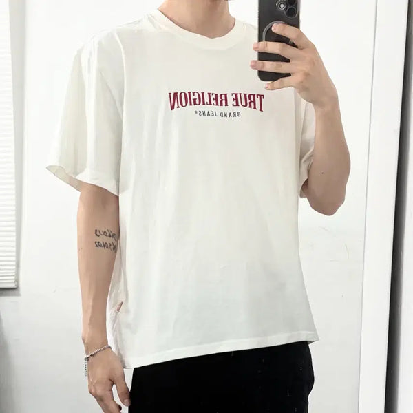 [BUNJANG] True Religion 25SS Short Sleeve T-Shirt XL / 트루릴리전 25SS 반팔 티셔츠