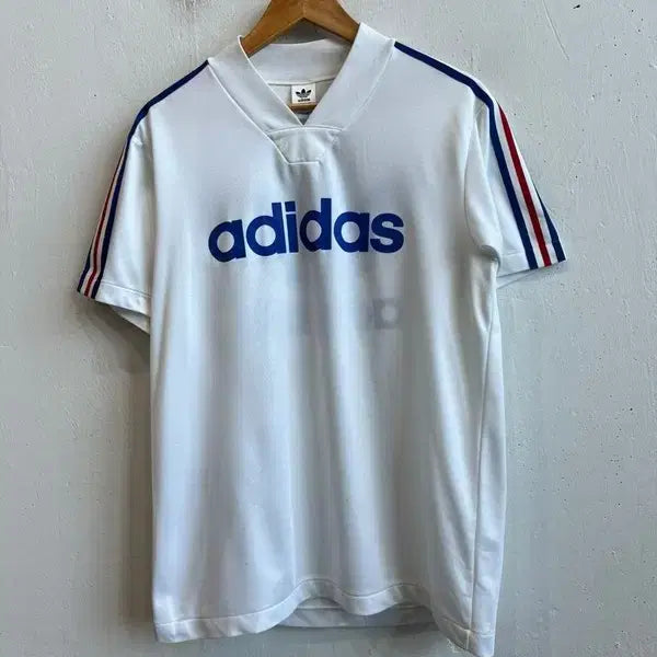 [BUNJANG] 90s Adidas Logo Uniform Jersey - Made in Japan / 90s 아디다스 로고 유니폼 져지 Made in JAPAN