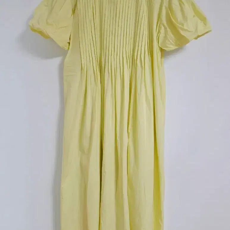 [BUNJANG] Puff Sleeve Long Dress / 퍼프 소매 롱원피스