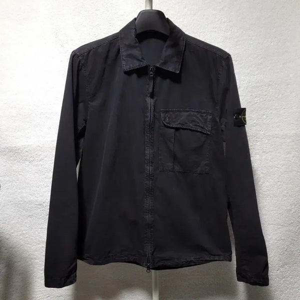 [BUNJANG] Stone Island 24SS Old Treatment Overshirt Jacket M / [새상품급] M / 24SS 스톤아일랜드 올드 트리트먼트 오버셔츠 자켓