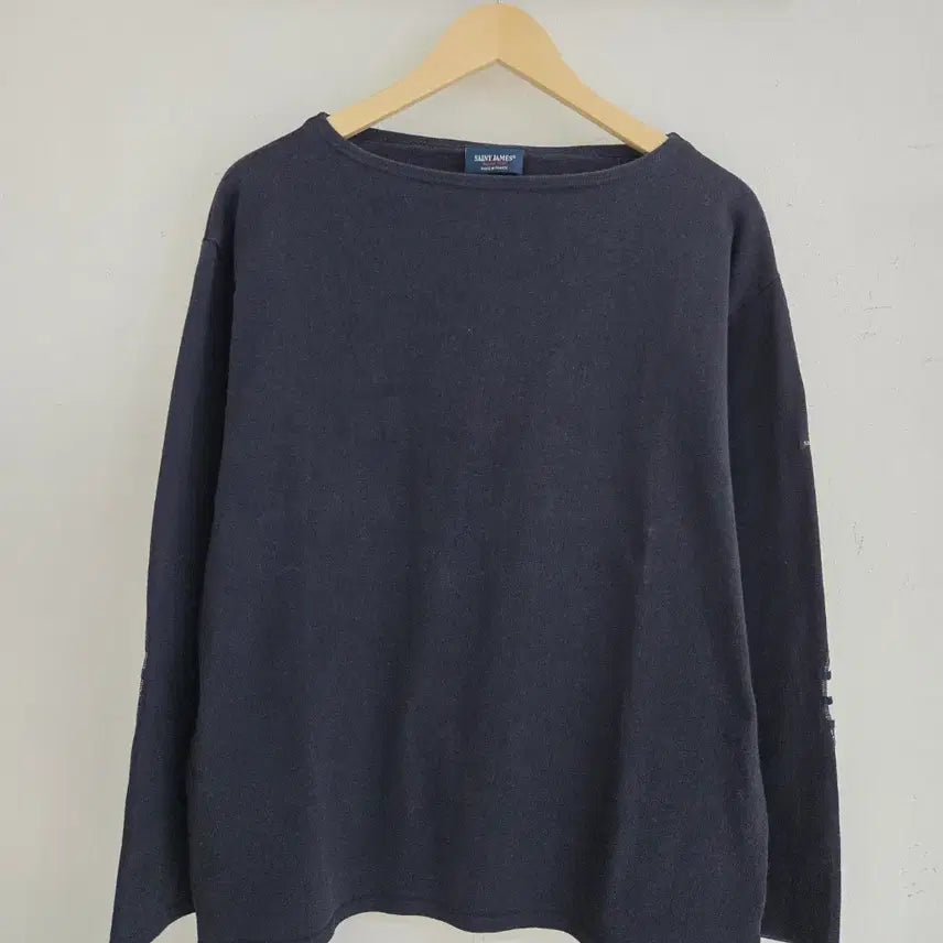 [BUNJANG] Saint James Long Sleeve T-Shirt Navy L / 세인트 제임스 긴팔 티셔츠