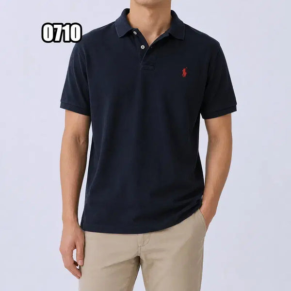 [BUNJANG] Polo Ralph Lauren Men's Pique Collar Short Sleeve T-Shirt / M 폴로 랄프로렌 피케 카라 반팔 티셔츠