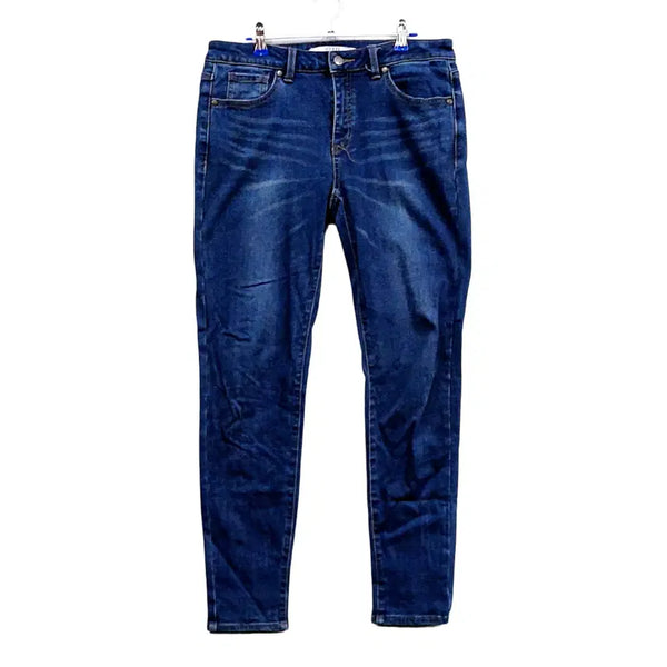 [BUNJANG] Guess Women's Minimal Tapered Fit Jeans - Dark Blue, Size 30 / 게스 여성 미니멀 테이퍼드핏 청바지 30 진청 43376