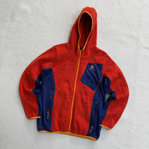 [BUNJANG] Black Yak Black Fleece Hooded Zip-Up Jacket / 165 블랙야크 플리스 후드집업 0511T