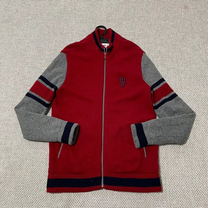 [BUNJANG] M JDX Golf Windproof Knit Full-Zip Up Jacket / M JDX 골프 방풍 니트 집업 B.6940