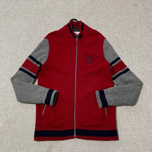[BUNJANG] M JDX Golf Windproof Knit Full-Zip Up Jacket / M JDX 골프 방풍 니트 집업 B.6940