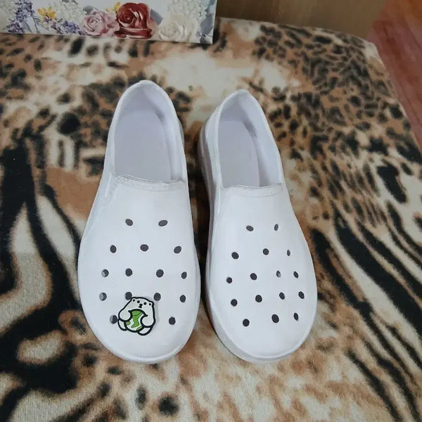 [BUNJANG] Cushion King White Indoor Slippers Size 250 / [250]쿠션킹 흰색 실내화