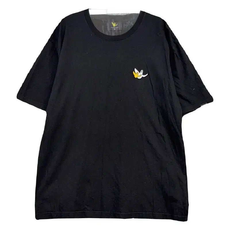 [BUNJANG] What It Isnt Black Logo T-Shirt Medium / 왓잇이즌 블랙 로고 반팔티 M