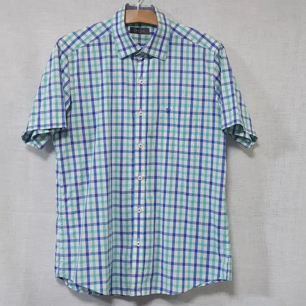 [BUNJANG] Indian Linen Blend Summer Shirt / 인디안 린넨 발팔 셔츠 여름 마 남방 95