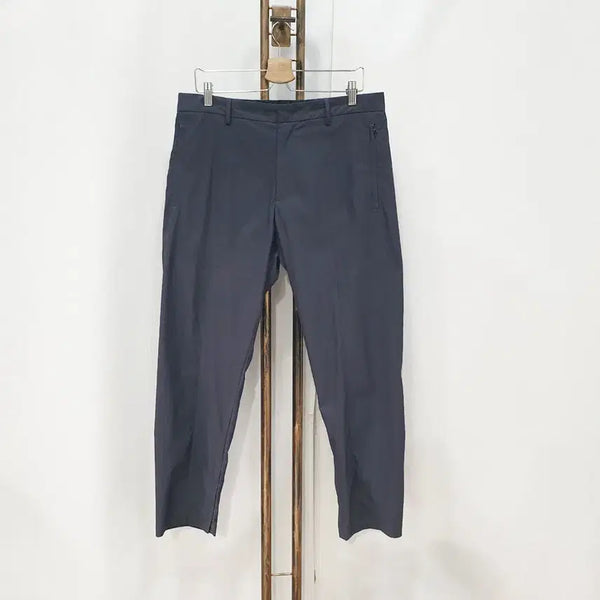 [BUNJANG] Theory Men's Back-Elastic Zip-Hem Slacks 34 / (JJ30771)Theory  띠어리 남성 슬랙스 바지 34