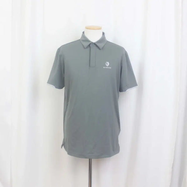 [BUNJANG] Blackyak Men's Outdoor Short Sleeve Polo Shirt Dark Green (Size 100) / [정품] 블랙야크 남성 아웃도어 반팔 카라 티셔츠 (100) 상상샵