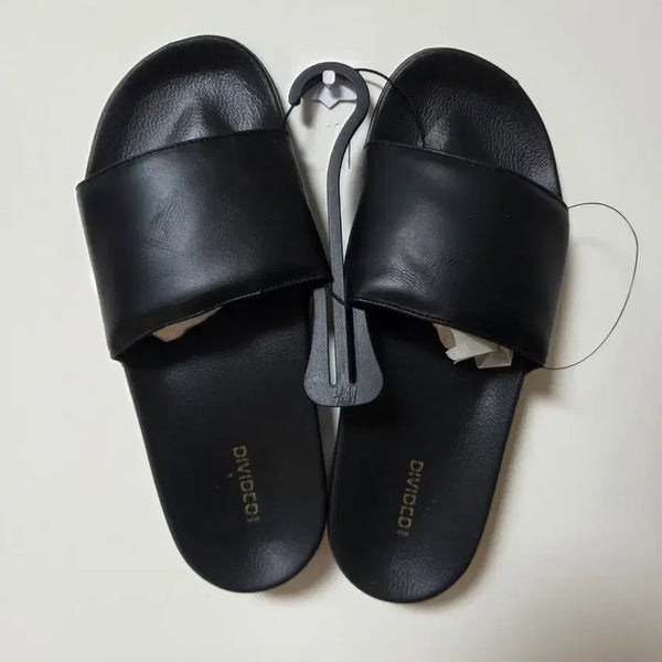 [BUNJANG] H&M Divided Black Slide Slippers / H&M Divided 블랙 슬라이드 슬리퍼