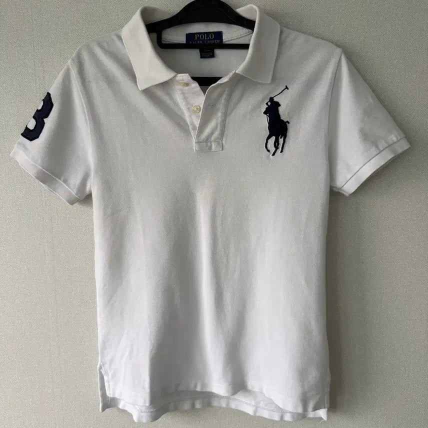[BUNJANG] Polo Ralph Lauren White Big Pony T-Shirt / 폴로 화이트 빅포니 반팔