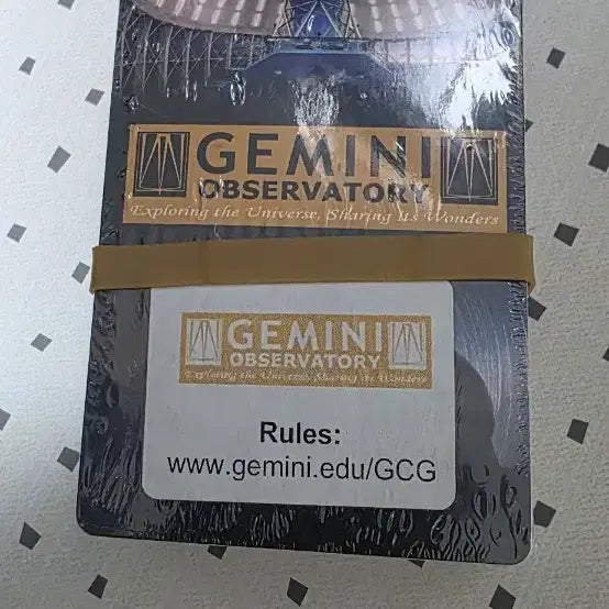 [BUNJANG] Gemini Observatory Commemorative Card / 제미니 천문대 기념 카드