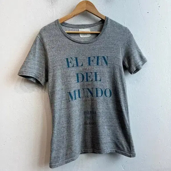 [BUNJANG] Markaware 'End of the World' T-Shirt / MARKAWARE 마카웨어 세상의 끝 반팔 티셔츠 Made in JAPAN